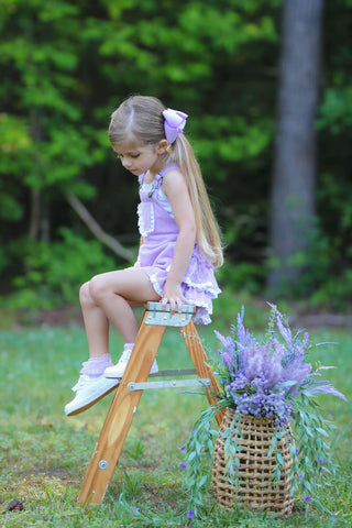 Lavender Overalls-Ready to Ship!