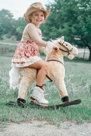 Country Girl Skirted Romper