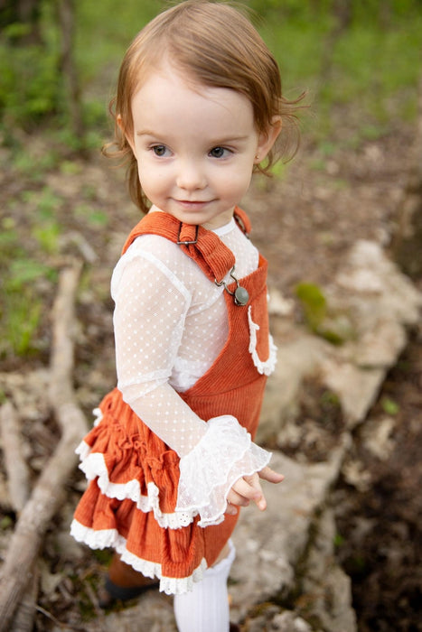 Rust Orange Overalls