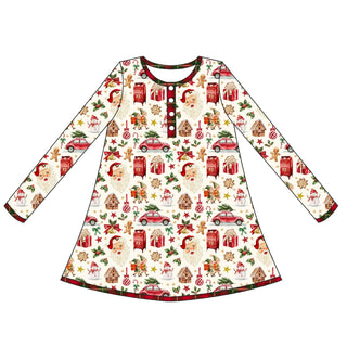 Santa's Village Adult- House Dress **Pre Order ETA Ships end of October**