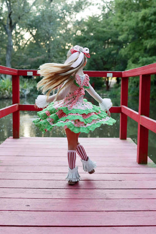 Candy Cane Lane Twirl Dress