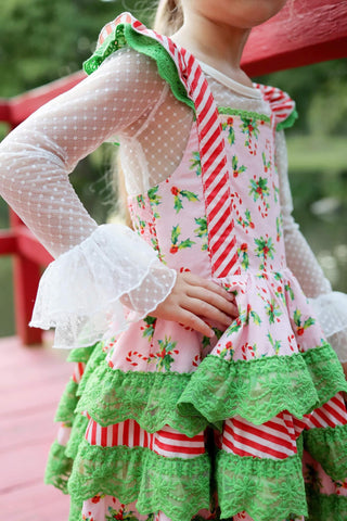 Candy Cane Lane Twirl Dress