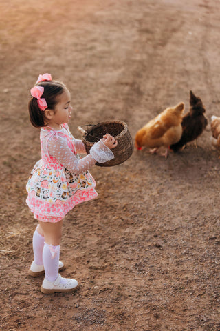 Country Charm Farmyard Friends Tunic Set- Ready to ship
