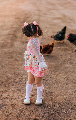 Country Charm Farmyard Friends Tunic Set- Ready to ship