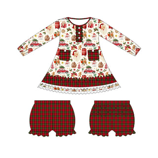Santa's Village Gown Set-Child House Dress **Pre-Order-ETA ships end of October**
