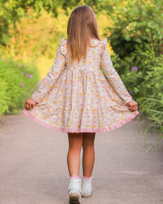 Blushing Pumpkins Twirl Dress **Pre-order ETA end of October**