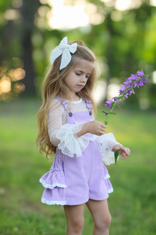 Lavender Overalls-Ready to Ship!