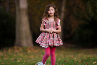 Perfectly Pink Pinafore