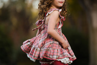 Perfectly Pink Pinafore