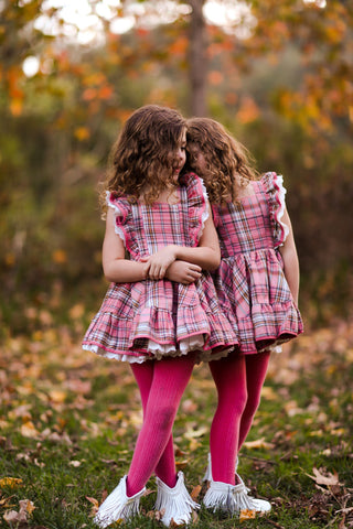 Perfectly Pink Pinafore