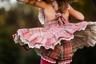 Perfectly Pink Pinafore