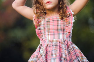 Perfectly Pink Pinafore