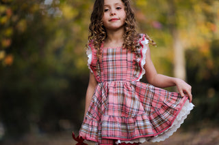 Perfectly Pink Pinafore