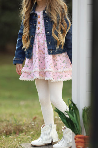 Blossom Bunnies Twirl Dress Set