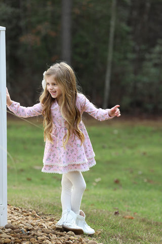 Blossom Bunnies Twirl Dress Set