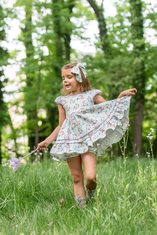 Unicorn and Rainbow Dreams-Knit Twirl Dress Set- Ready to Ship
