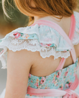 Petals and Lace Tunic Set