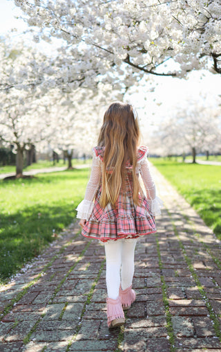 Perfectly Pink Pinafore
