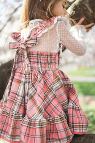 Perfectly Pink Pinafore
