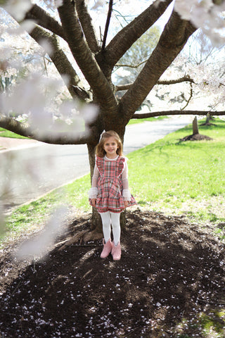 Perfectly Pink Pinafore