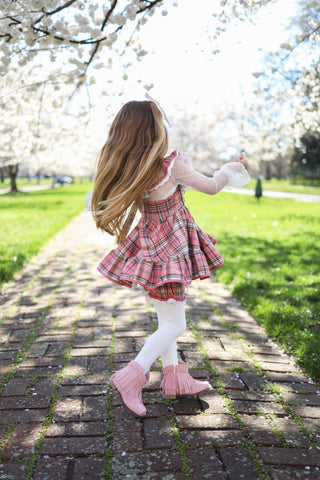 Perfectly Pink Pinafore