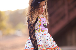 Hocus Pocus Cauldron Bubble Inspired Tunic and Shorts