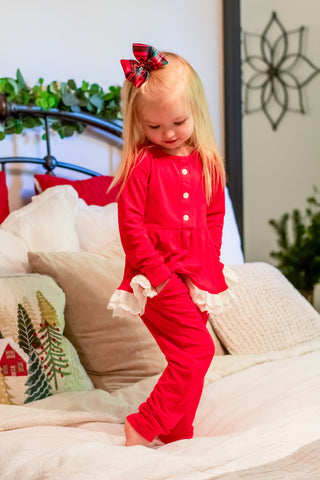 Red Bamboo Basics 2 Piece Set-Ready to Ship!