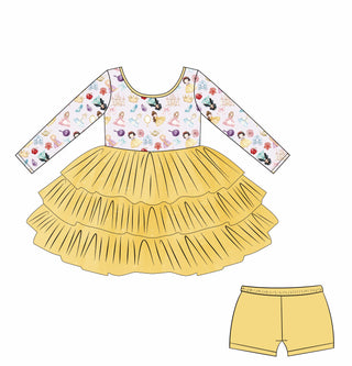 Palace Party Princess Tulle Dress Set-Limited Edition **RTS 1-3 DAYS**