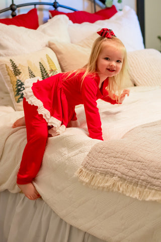 Red Bamboo Basics 2 Piece Set-Ready to Ship!