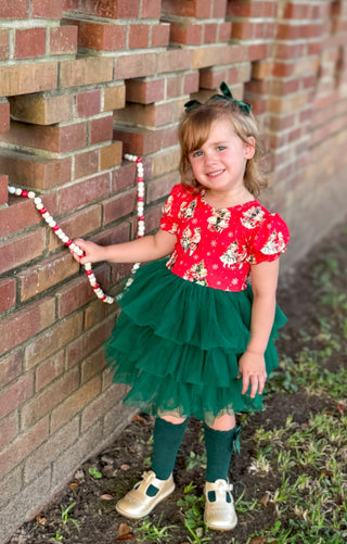 Vintage Christmas Tulle Dress-Ready to Ship