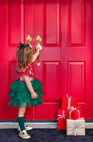 Vintage Christmas Tulle Dress-Ready to Ship
