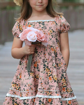 Autumn Blush Dress Set-**Pre-Order ETA 6-7 Weeks**
