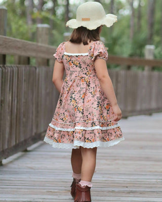 Autumn Blush Dress Set-**Pre-Order ETA 6-7 Weeks**