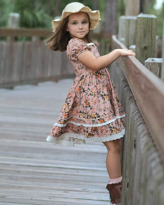 Autumn Blush Dress Set-**Pre-Order ETA 6-7 Weeks**