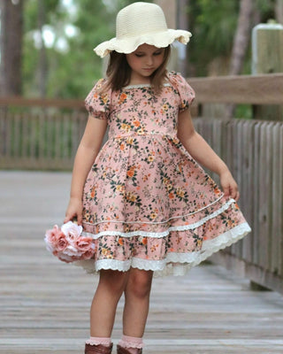 Autumn Blush Dress Set-**Pre-Order ETA 6-7 Weeks**