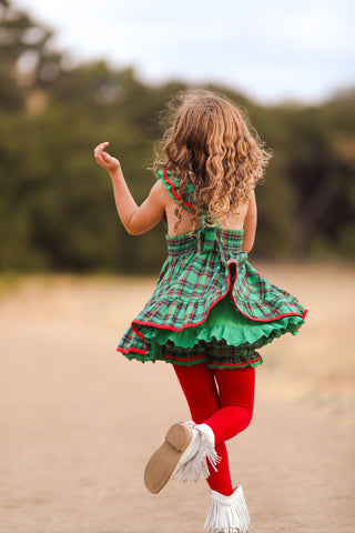 Emerald Wintergreen Pinafore ✨🎄