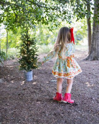 Holly Jolly Hunny Bear Tunic Set