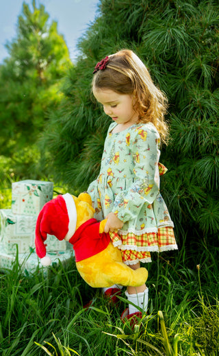 Holly Jolly Hunny Bear Tunic Set