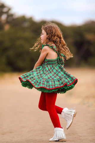 Emerald Wintergreen Pinafore ✨🎄