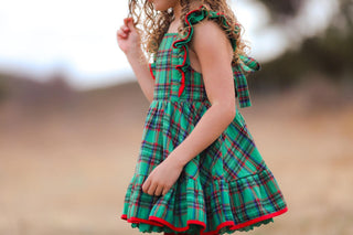 Emerald Wintergreen Pinafore ✨🎄