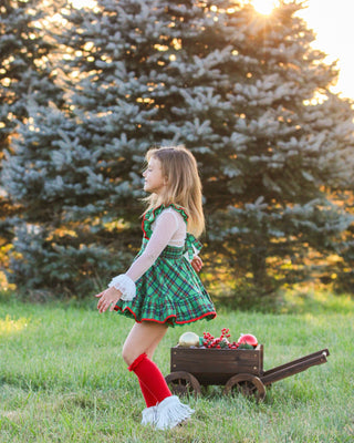 Emerald Wintergreen Pinafore ✨🎄