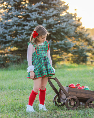 Emerald Wintergreen Pinafore ✨🎄