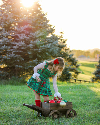 Emerald Wintergreen Pinafore ✨🎄