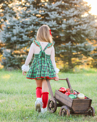 Emerald Wintergreen Pinafore ✨🎄