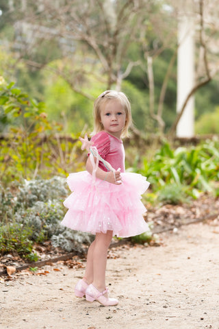 Starbright Velvet Tulle Dress Set