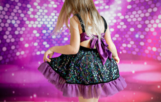 Purple Glam Starlight-Ready to Ship!