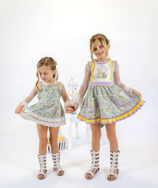 Bunny Blossom Tunic Set
