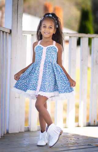 Blooming Sweetheart Twirl Dress Set