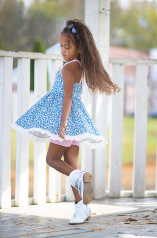Blooming Sweetheart Twirl Dress Set