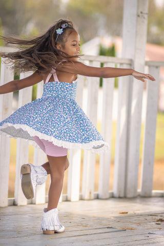 Blooming Sweetheart Twirl Dress Set